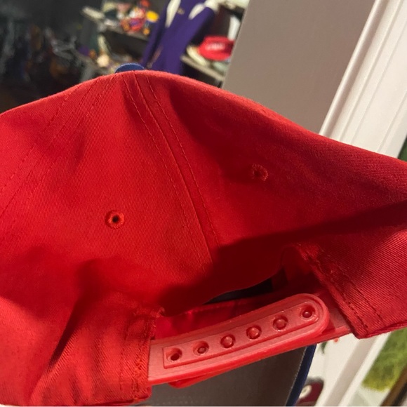 Vintage Twins Enterprise Youth Red Philadelphia Phillies Snapback Hat - Picture 2 of 4